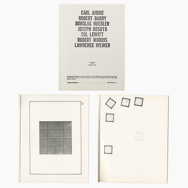 Artist publications 1962-1978: the rise of conceptual art